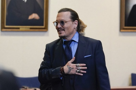 "Desde el principio, el objetivo de presentar este caso fue revelar la verdad, independientemente del resultado", insistió Depp. Foto: AFP.