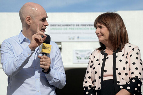 El jefe del gobierno porteño, Horacio Rodríguez Larreta, y la presidenta del PRO, Patricia Bullrich, compiten por ser candidatos el año que viene.