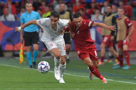 Nations League: Portugal goleó y España no pudo con los checos