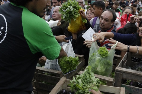 Volvieron los "verdurazos" al país: "Somos el campo que alimenta, no el que especula"