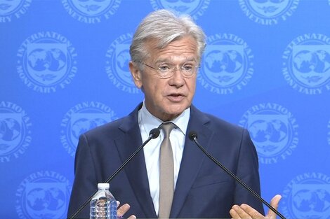El FMI revisará la meta de inflación para Argentina debido a las consecuencias de la guerra en Ucrania, confirmó Gerry Rice, vocero del FMI. Imagen: EFE.