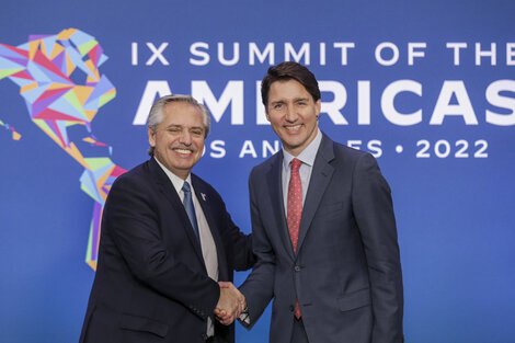 Alberto Fernández potenció la agenda energética y agroalimentaria con Trudeau