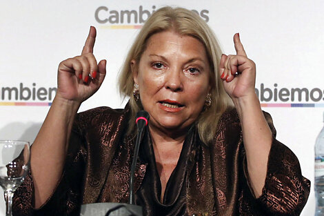 Elisa Carrió: "Si votás a Milei, votás a un genocida"  