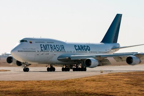 El avión venezolano detenido en Ezeiza: La Justicia autorizó a salir del país a los iraníes