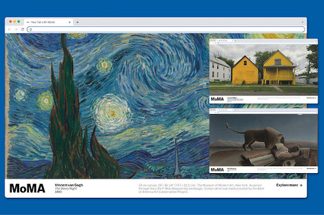 El truco de Google Chrome para navegar entre cuadros del MoMA