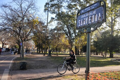 El canal en el parque Saavedra tendría unos 500 metros de extensión.