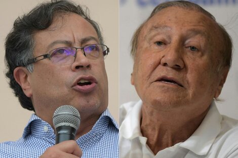 Gustavo Petro y Rodolfo Hernández, entre ellos se define el próximo presidente de Colombia.