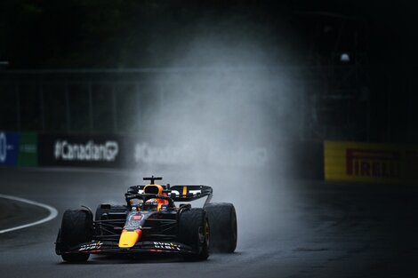 Fórmula 1: Verstappen fue el más veloz bajo la lluvia