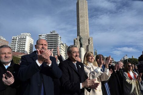 Un acto como antes y con mensaje también