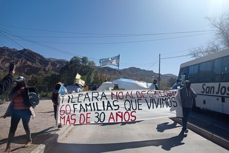 Denuncian que Gerardo Morales amenaza con desalojar a 14 familias tilcareñas