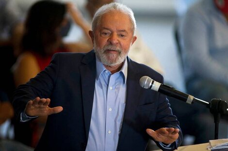 Lula da Silva presentó las directrices de su plan de gobierno. (Foto: EFE).