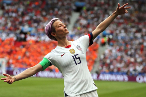 Megan Rapinoe se pronunció a favor de la inclusión de atletas trans en los deportes de mujeres