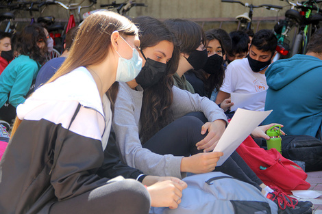 La iniciativa nació para visibilizar la tarea de los centros de estudiantes. (Fuente: Camila Casero)