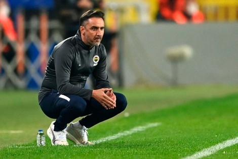 El técnico de Corinthians Vitor Pereira