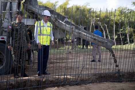 República Dominicana avanza con el muro en la frontera con Haití