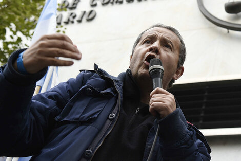 El diputado provincial Carlos Del Frade. 