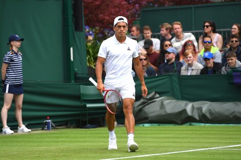 Wimbledon: Sebastián Báez perdió con el belga Goffin y quedó eliminado