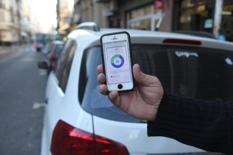 Estacionamiento medido: El caos del primer día de app