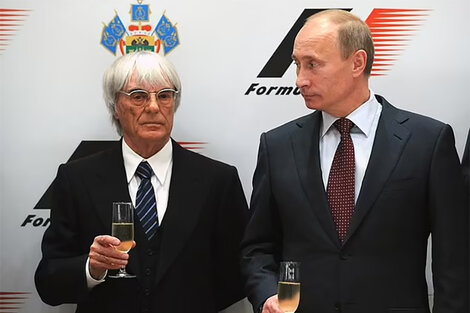 Bernie Ecclestone: "Yo recibiría una bala por Putin"