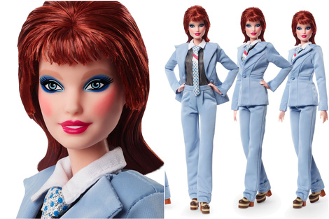 Lanzan una nueva muñeca Barbie inspirada en David Bowie