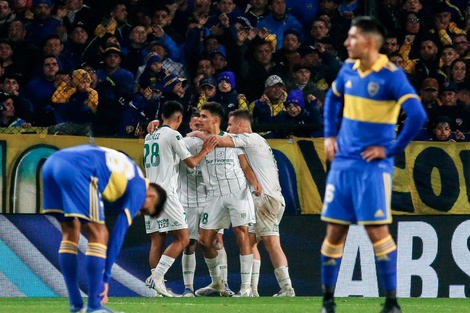 Boca sufrió una paliza ante Banfield por la Liga Profesional