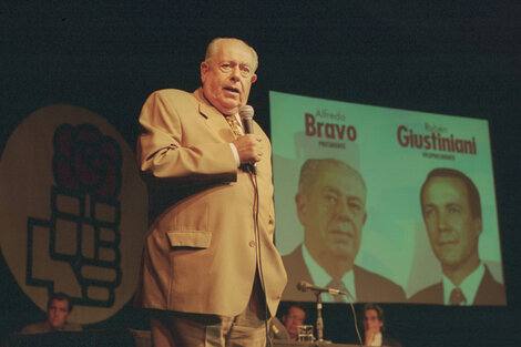 Alfredo Bravo falleció en 2003. 