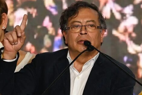 Gustavo Petro, presidente electo de Colombia. Imagen: AFP. 