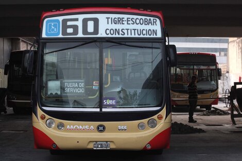 Trabajadores de la línea 60 paran por tiempo indeterminado y cortan la Panamericana