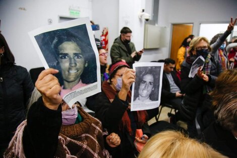 Familiares de las víctimas estuvieron presentes en los tribunales de San Martín. 