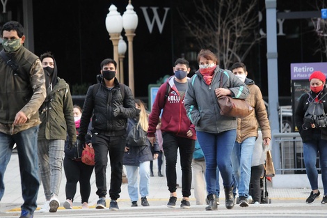 La temperatura mínima será de 7º y la máxima de 15º. Imagen: Leandro Teysseire.