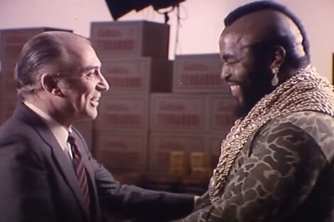 La inolvidable publicidad de Cacho Fontana y Mr. T para Terrabusi 