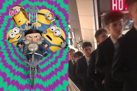 El Reino Unido se propone terminar con un reto viral de TikTok que originó la nueva película de Minions y que causa problemas en los cines