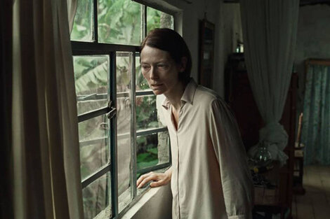 La protagonista (Tilda Swinton) alcanza “un estado de equilibrio cuando el yo se desvanece”. 