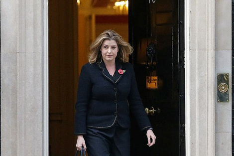 Penny Mordaunt, una de las favoritas para suceder a Boris Johnson.