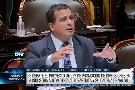 Diputados aprobó la promoción de las inversiones en la industria automotriz y de la bio y nanotecnología