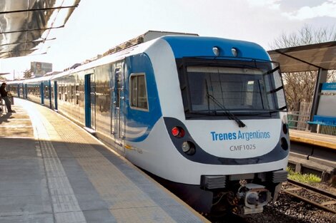 El tren San Martín volverá a parar en la estación La Paternal. Imagen: Télam. 