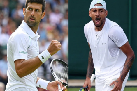 Final Wimbledon: Novak Djokovic vs Nick Kyrgios: a qué hora juegan y cómo verlo