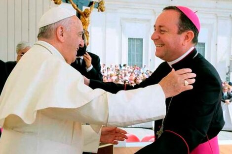 El Papa Francisco con el obispo Zanchetta