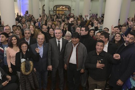 Clase magistral de Evo Morales en la universidad