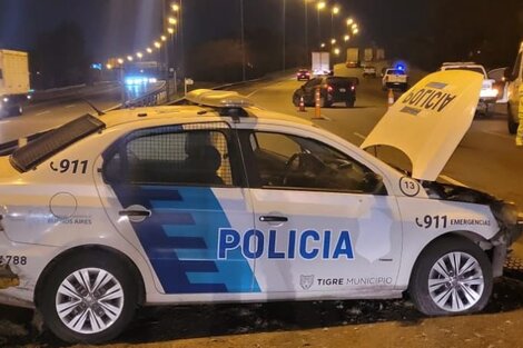 Robo, persecución, choque y tiroteo en la Panamericana: tres detenidos 
