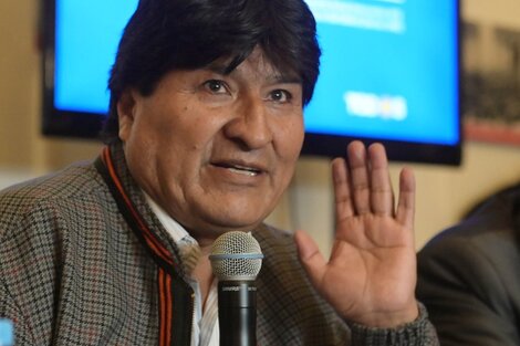 Evo Morales se reúne con Alberto Fernández | "Es un hermano que me salvó la vida", dijo el expresidente de Bolivia | Página12