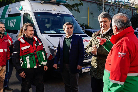 SAME Ciudad: nuevas ambulancias, motos equipadas y respuesta ante la emergencia 