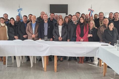 La ministra Martorano en Juncal.