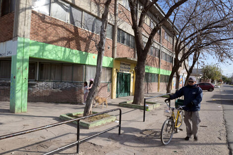 La escuela del padre Montado, como se la conoce en Ludueña. (Fuente: Sebastián Granata)