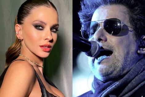 La China Suárez fue acusada de plagiar la canción “Flaca” de Andrés Calamaro. Imagen: Instagram; Télam. 