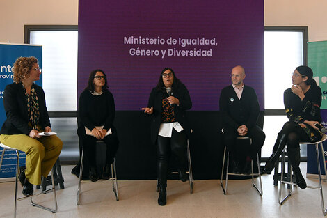 La ministra Flor Marinaro encabezó la presentación del programa.