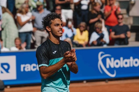 Francisco Cerúndolo, campeón en Bastad, ganó en su debut en Hamburgo