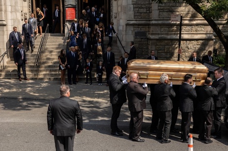 La familia Trump despidió a Ivana en un funeral en Nueva York 