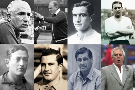 Guillermo Stabile, Alfredo Di Stéfano , Francisco Olazar, Alejandro Scopelli , Gabino Sosa, Mario Fortunato, José Yudica y Omar Pastoriza.