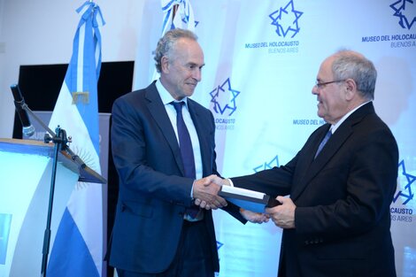 El Presidente de Yad Vashem estuvo en el Museo del Holocausto de Buenos Aires